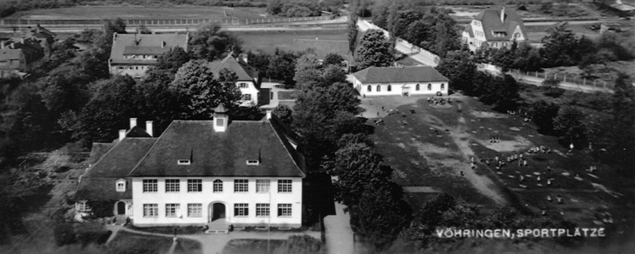 SW-Foto der ehemaligen Sportplätze in Vöhringen