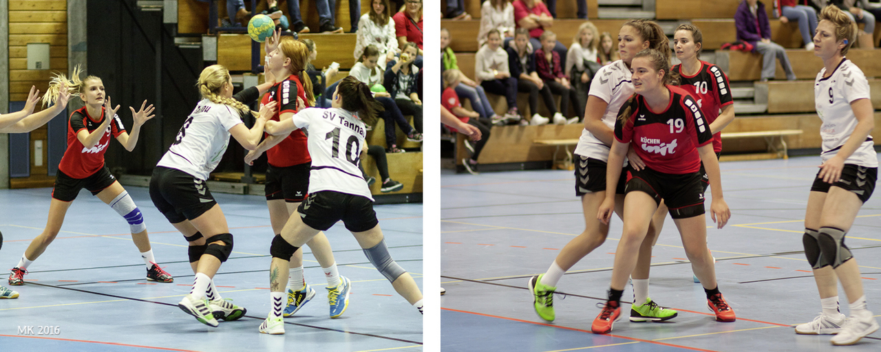 Spielszenen F1 gegen Tannau