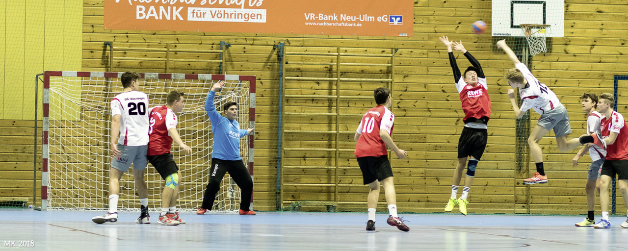 Spielszene mA-Jugend gegen Gilching