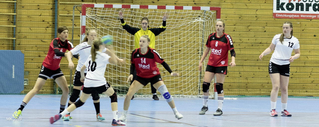 Spielszene 3. Quali-Runde wB-Jugend
