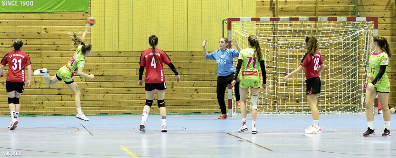 Spielszene wC gegen Ebe Forst United