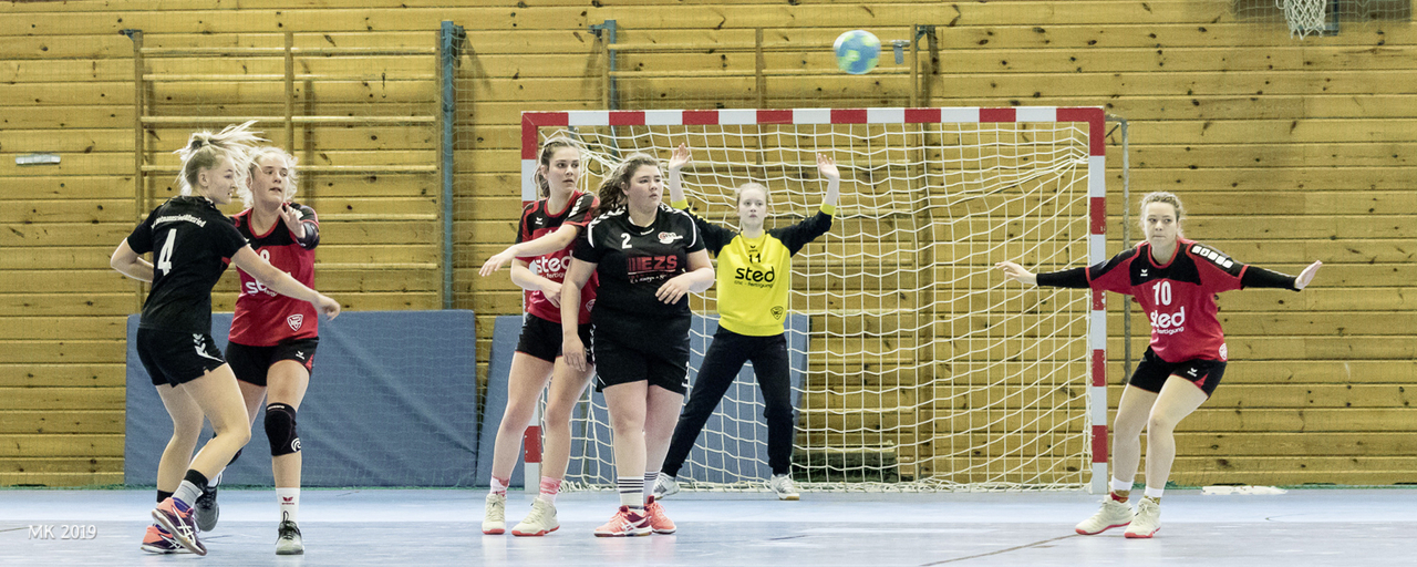 Spielszene wB-Jugend gegen Dietmannsried/Altusried