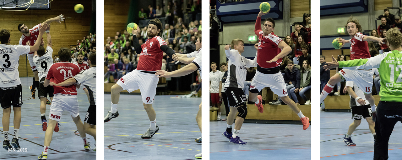 Spielszenen M1 gegen Steinheim