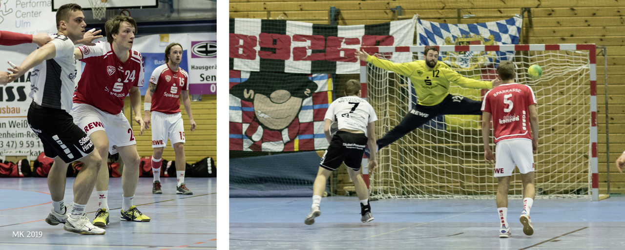 Spielszenen M1 gegen Steinheim