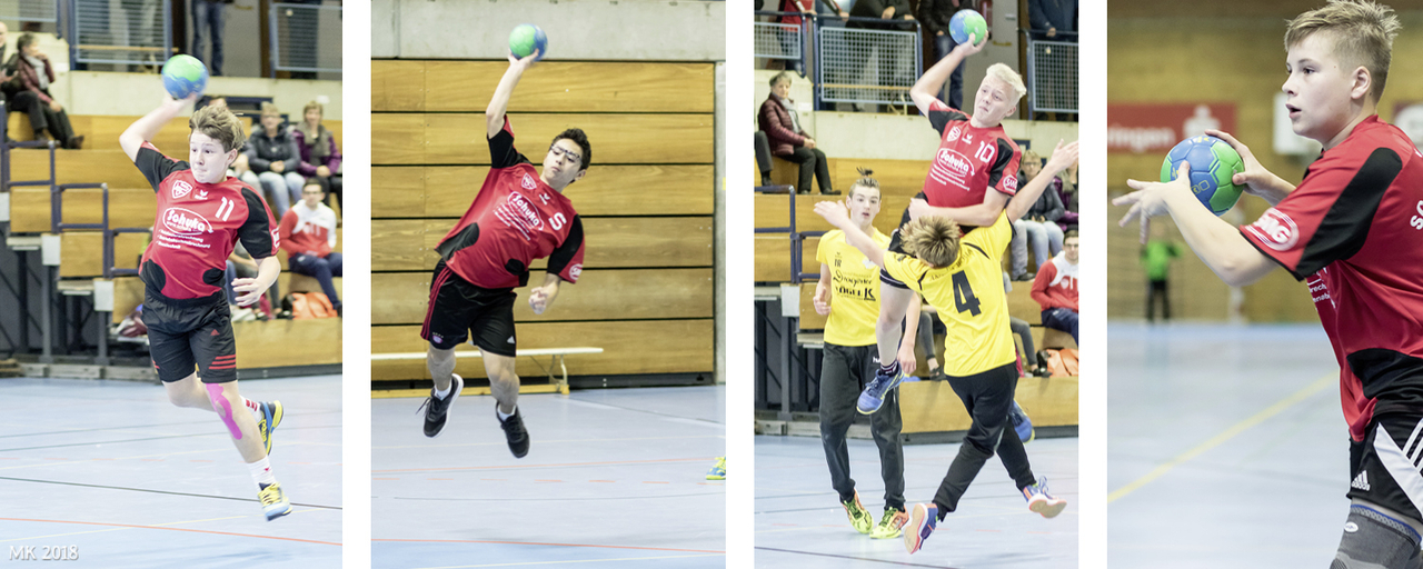 Spielszenen mc_Jugend gegen Schongau